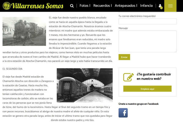 pagina de Villarrensessomos
