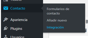integracion contact form 7